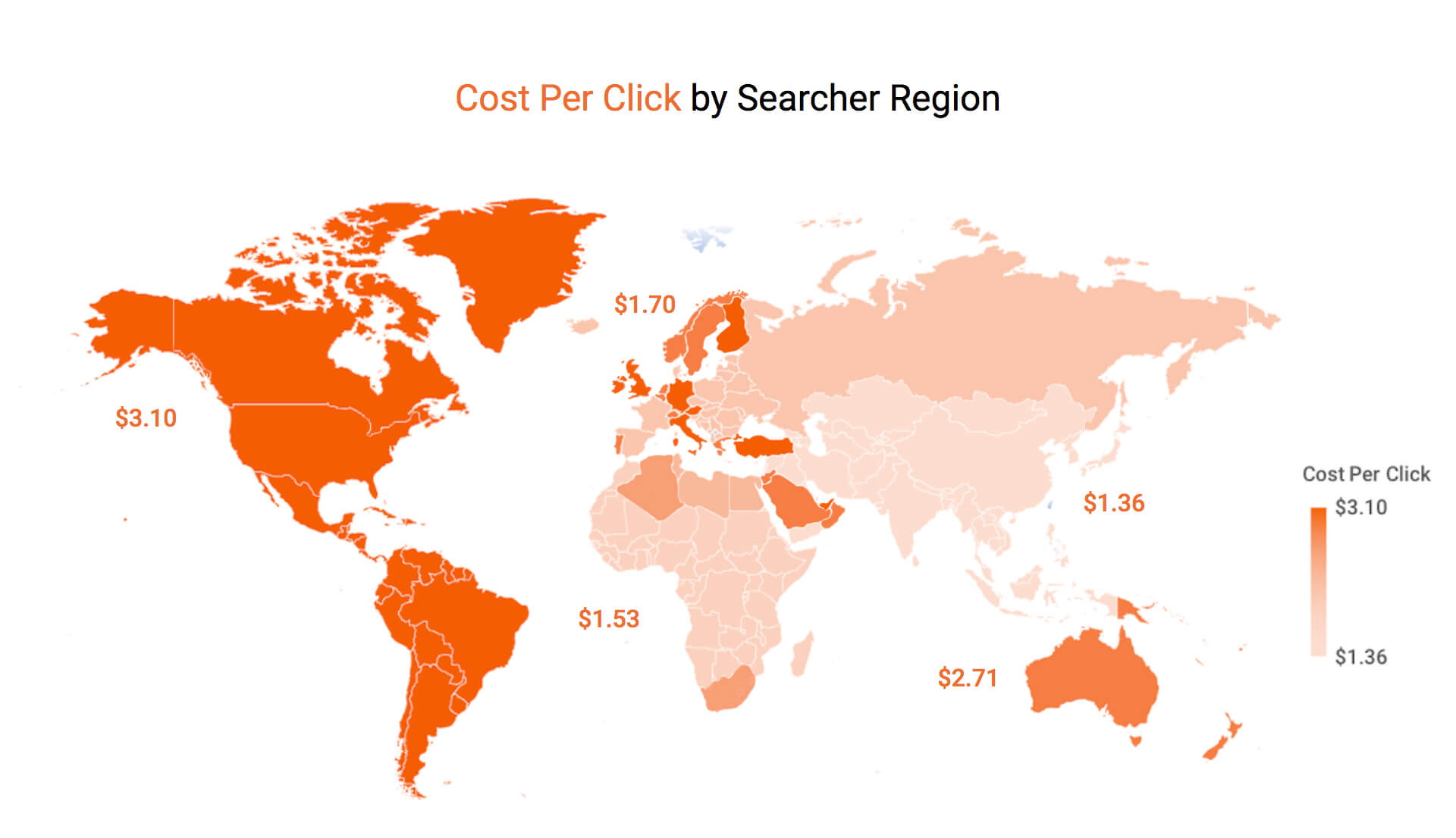 cost per click map